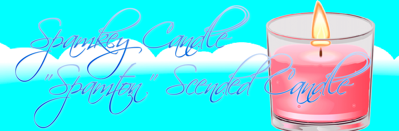 スパムキー アロマキャンドル(スパムトンの香り)